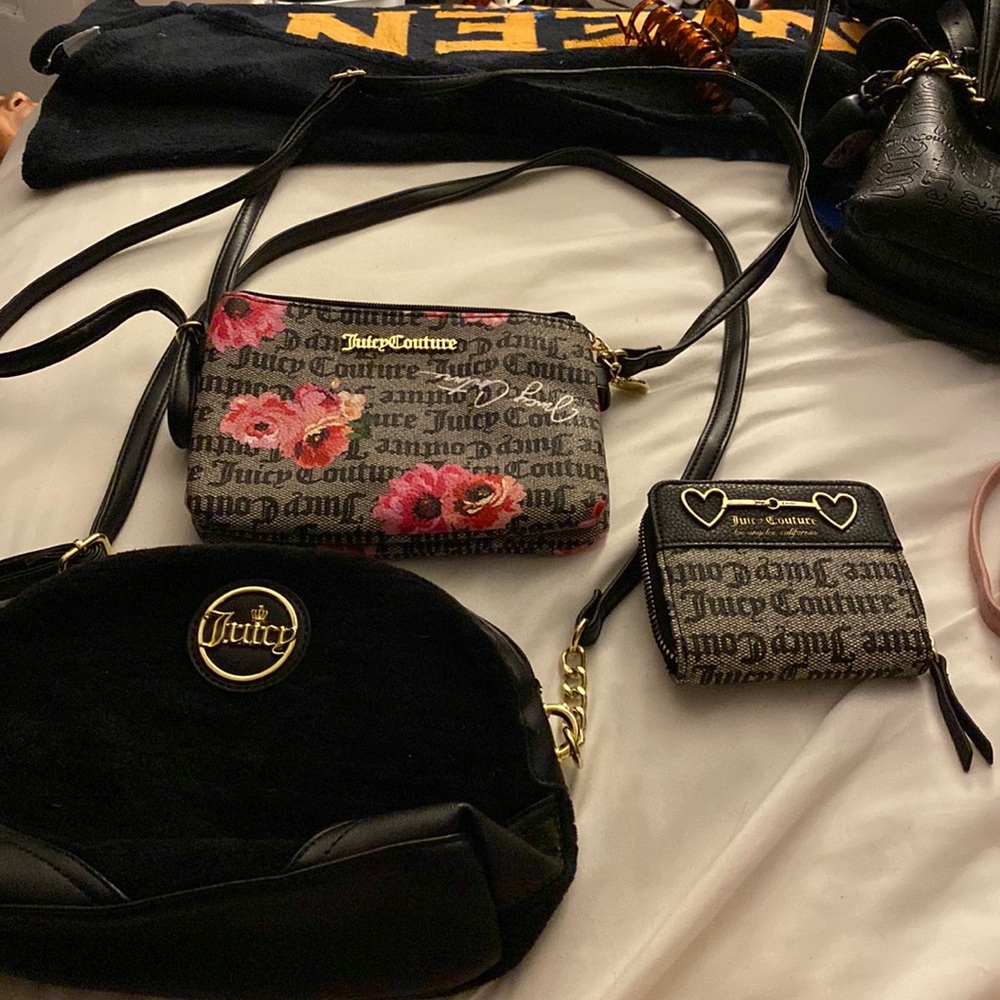 Juicy couture crossbody bag and wallet